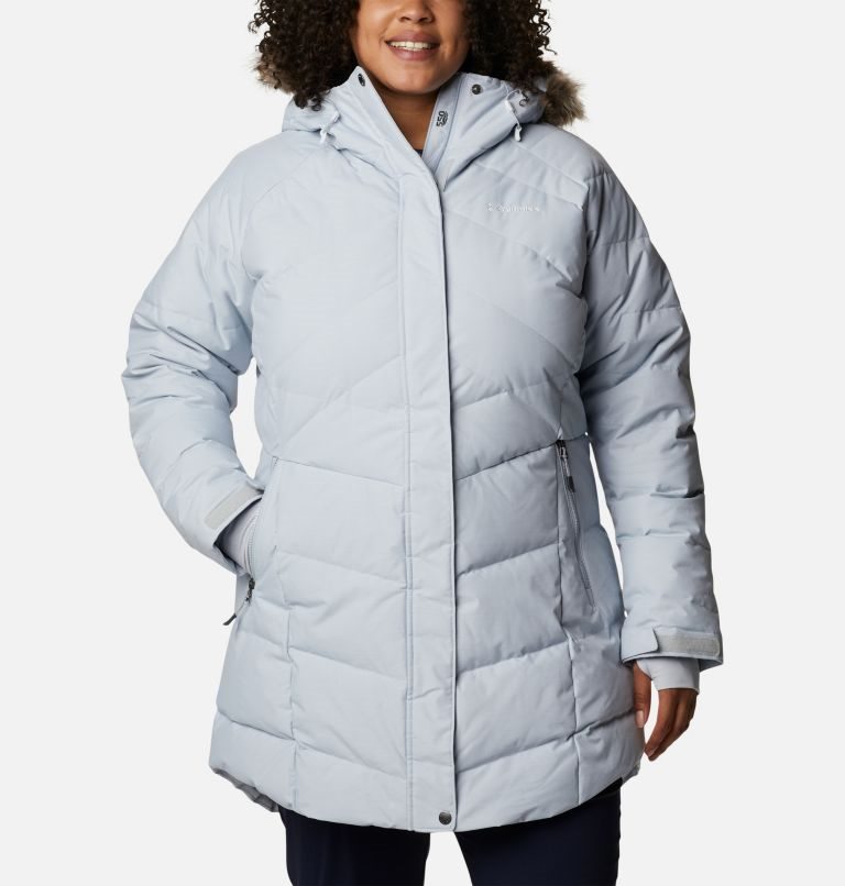 Women\'s Columbia Lay D Down II Mid Jackets Light Grey | Plus Size CA-HL48A